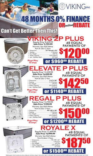 Viking Spa Sale